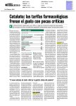 Correo Farmacéutico - Cataluña: las tarifas farmacológicas frenan el gasto con pocas críticas