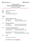 Programa 25 anys del Comitè Bioètica Catalunya