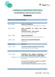 Programa II Jornada d'Immersió Estratègica de Catalunya