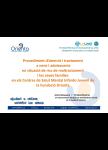 Projecte: 'Procediment d'atenció i tractament a nens i adolescents que presenten situació de risc de maltractament'
