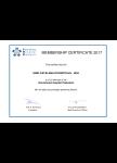 Certificat Full Member 2017